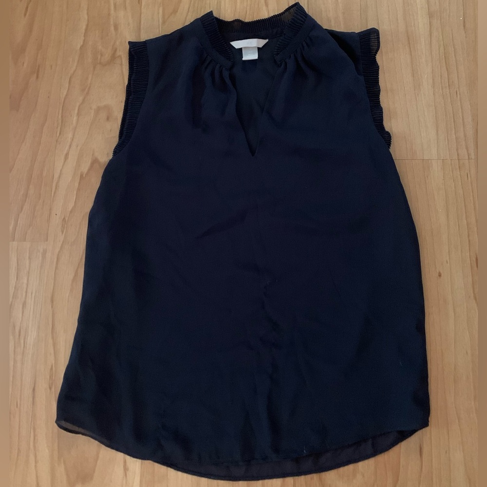 Navy Blue Blouse from H&M